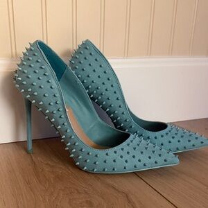Studded Blue Steve Madden Heels